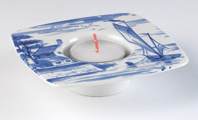 Tealight Holder with candle